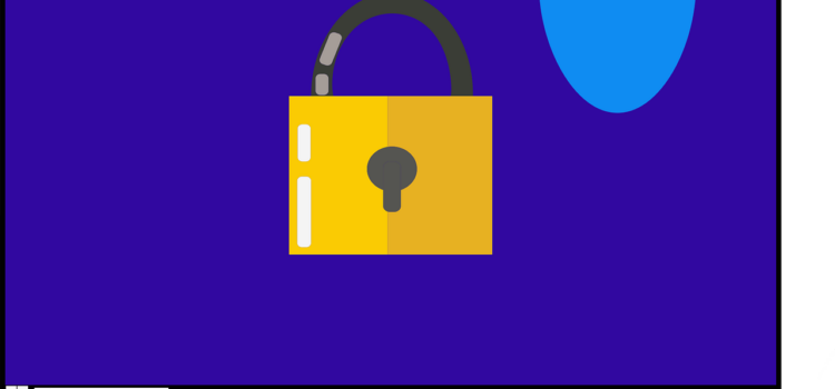 Free secure computer protect computer vector
