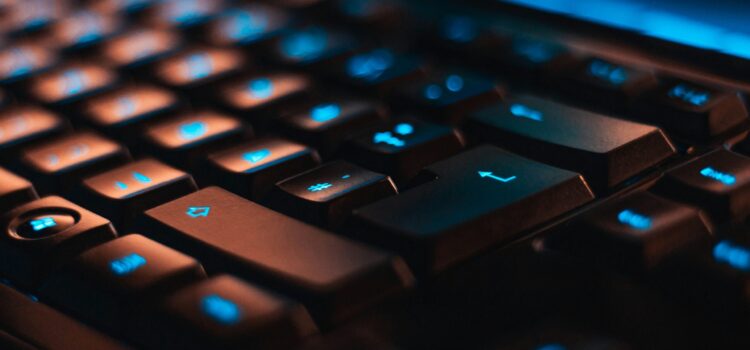 closeup photo of computer keyboard