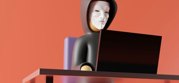 What to Do in Case of a Cyberattack (Step by Step) hacker typing on a laptop lego style