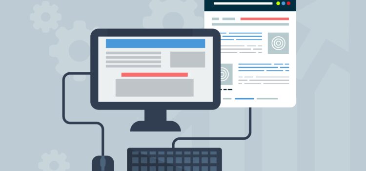 Free web design user interface website illustration